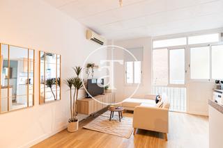 Location Appartement à Carrer d'aragó 315. Piso de alquiler temporal amueblado de 1 habitación doble en car