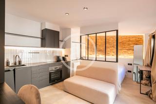 Affitto Monolocale in Carrer de la neu de sant cugat 4. Estudio de alquiler temporal de 1 habitación en el barrio del bo
