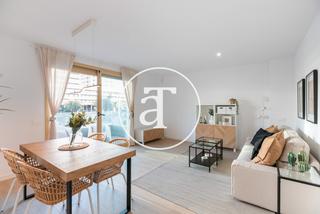Miete Etagenwohnung in Carrer de pi i margall 65. Piso de alquiler temporal de 2 habitaciones, estudio, terraza y