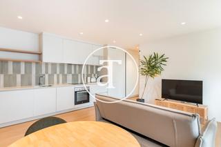 Miete Etagenwohnung in Passeig sant antoni 18. Apartamento de alquiler temporal de 1 habitación y 1 baño en san
