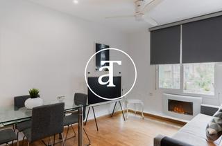 Rent Flat in Carrer de l'alegria 20. Piso de alquiler temporal de 2 habitaciones y 1 baño en hospital