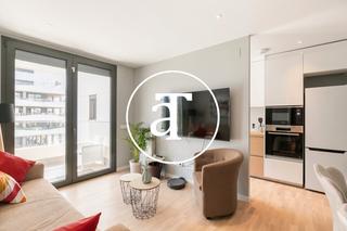 Lloguer Pis  Carrer del progrés. Piso de alquiler temporal de 2 habitaciones con terraza y piscin