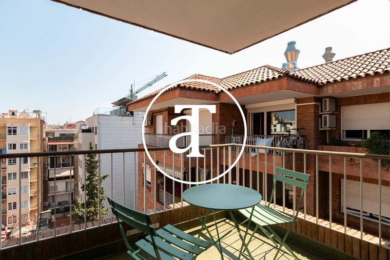 Foto 1795cf39-453e-4bfb-9626-32d4afcd4208. Alquiler ático en carrer d'aribau 166 ático de alquiler temporal de 3 habitaciones y 2 baños con balcón y terraza en el eixample en Barcelona