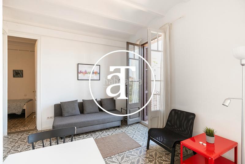 Foto 1c02d454-8a1c-4d26-ab7c-f29aa873f913. Alquiler piso en carrer dEl Clot 15 piso de alquiler temporal de 2 habitaciones y 1 baño con balcón en El Clot en Barcelona