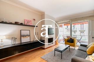 Location Appartement  Carrer d'entença. Piso de alquiler temporal de 2 habitaciones y 2 baños con terraz