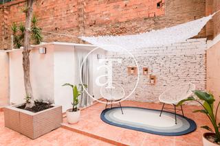 Lloguer Planta baixa a Carrer del marquès de sentmenat 65. Piso de alquiler temporal de 3 habitaciones, 1 baño con amplio p