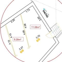 Autoparkplatz in Pubilla Cases. Incluye dos plazas!