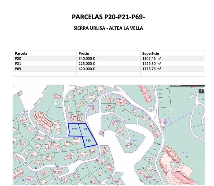 Foto 5045bbf5-822c-4f83-abb9-905fa7f7a942. Residential plot in Altea la vella Altea