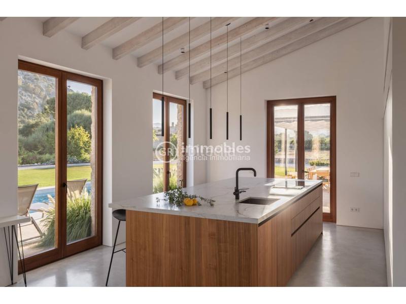 Foto be4b37b3-3a16-45c4-bf46-46cfc60c8da5. Xalet amb calefacció piscina a Pollença poble Pollença