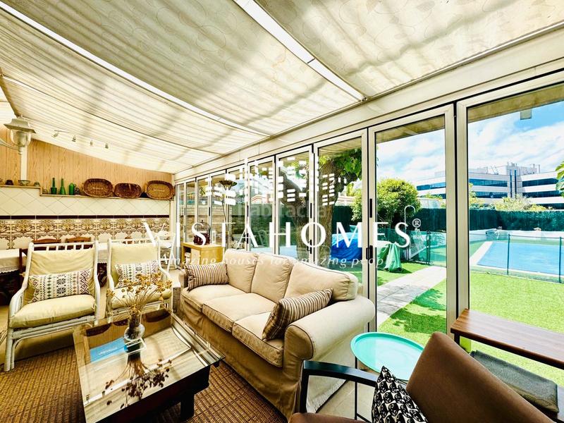 Foto d8afe3e1-d646-4af0-be37-a4ed9627b570. Casa aparellada amb calefacció piscina a Arroyo de la Vega La Moraleja