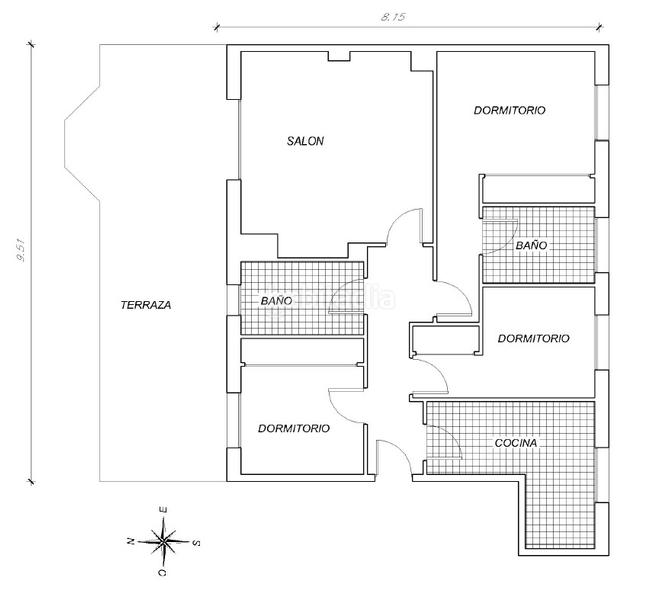Foto a07a2e76-f8c3-4e17-9c94-7179a5966e8c. Dachwohnung mit heizung parking in San Isidro Madrid