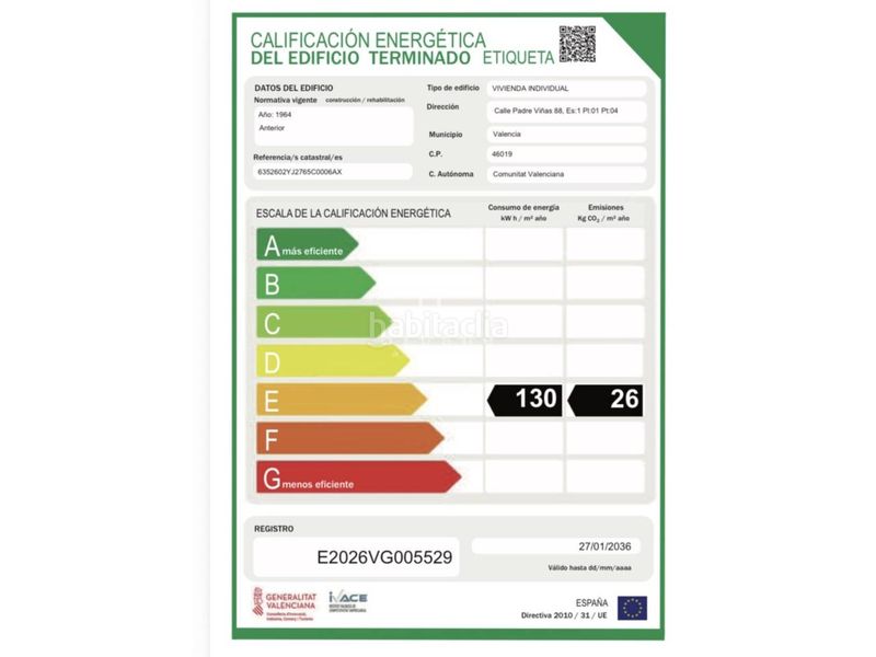 Foto 8b1bf80d-88c8-4b1a-9886-5fb60cb3f559. Pis a Els Orriols Valencia