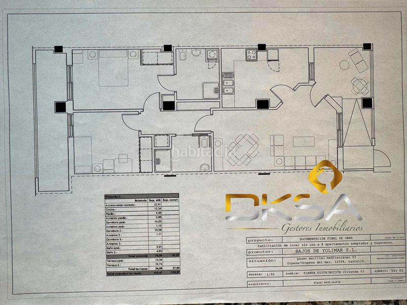Foto f33399bb-b394-45a5-bc4a-baa05b5d7f99. Planta baixa amb aparcament piscina a Playa Morros de Gos Oropesa del Mar