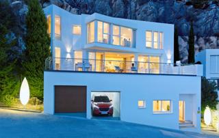 Chalet in Cumbre del Sol. Villa terminada y amueblada con vistas al mar en altea. costa bl