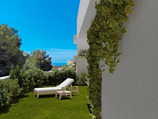Apartamento en Cumbre del Sol. Apartamento con jardn, 2 dormitorios y 2 baos con vistas al ma