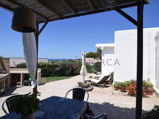 Xalet a Binibèquer. Chalet con vistas al mar en binibeca nou