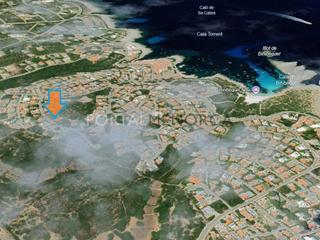 Terreny residencial a Binibèquer. Parcela en venta cerca de la playa de binibeca