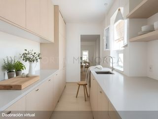 Casa  Calle santa teresa. Amplia casa en venta en maómahón con terraza y gran potencial