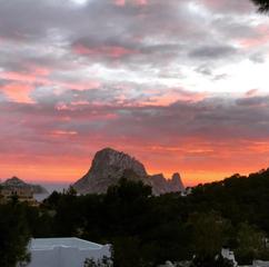 Appartement à Cala Vedella-Cala Tarida. Studio mit schönem blick auf es vedrá