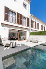 Casa adossada a Binissalem. Adosado de dise�o con piscina, vistas a la tramuntana en binissa