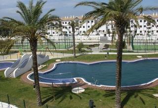Lloguer Apartament a La Barrosa. Alquiler temporal de apartamento en residencial taymar