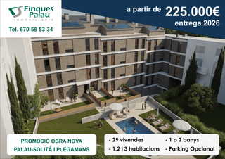 Pis a Palau-solit i Plegamans. Promocion nueva 30 viviendas