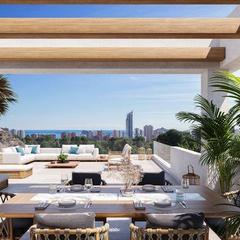 Chalet à Golf Bahía. Villa independiente  con magnificas vistas a benidorm