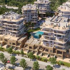 Apartamento en Platja de Torres. Dúplex de lujo con vistas al mar en villajoyosa cala el torres