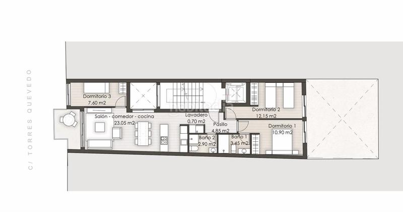 Foto 0edb8d5e-3b22-4c49-ad2b-8abadcb6af41. Piso ultimo piso. obra nueva con terraza privada en Elche / Elx