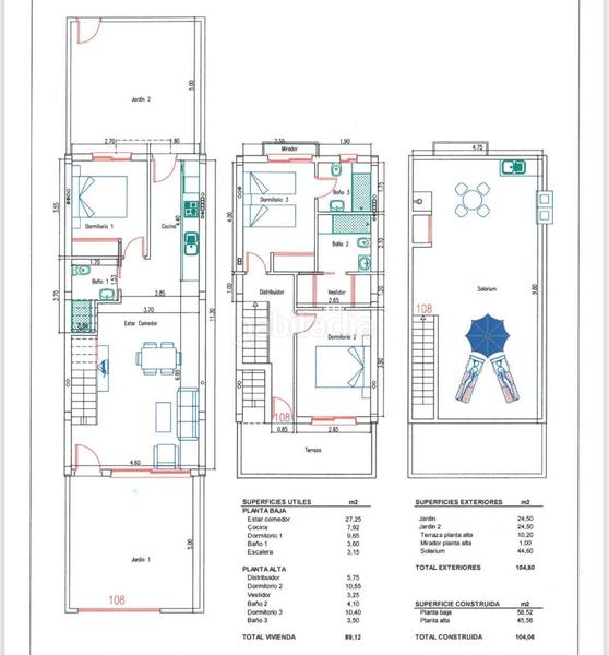 Foto 39bad275-d5ed-41f5-8424-a86954e474b5. House with parking in Torre de la Horadada Pilar de la Horadada