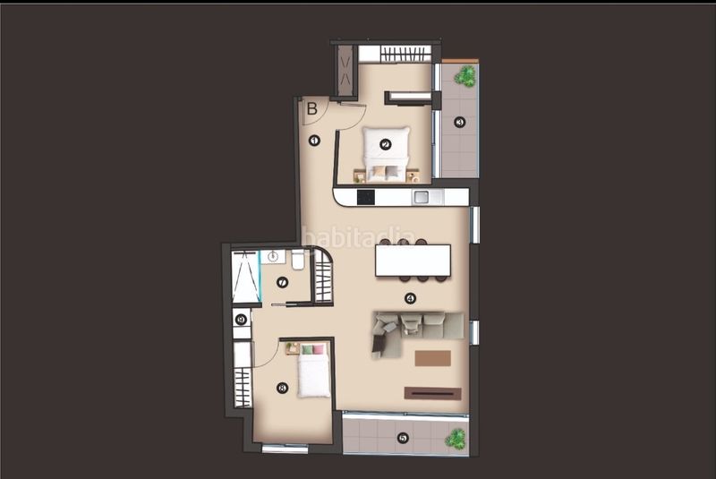 Foto f02b7412-e853-4b0a-8899-0d3f7b0c8c84. Apartament 90m<sup>2</sup> a Puerto Deportivo Torrevieja