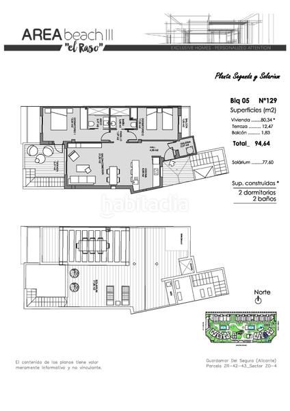 Foto 37af6c15-dc7d-4f24-8970-c19d7453eec7. Penthouse with parking pool in El Raso Guardamar del Segura
