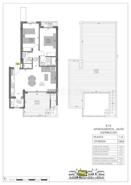 Foto 9a0c97e3-6234-4414-a625-afe96ba42451. Ático acogedor ático en resort con campo de golf. en Algorfa