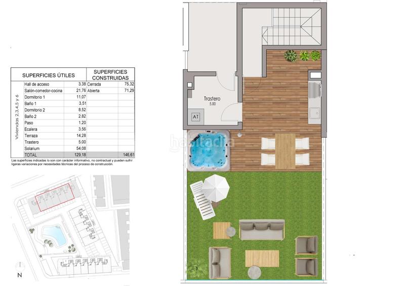 Foto 73176130-16f4-4320-9738-4b0ecb829e98. Ático  con vistas al mar en Playa Tamarit-Playa Lissa Santa Pola