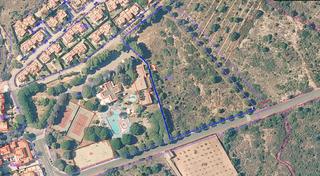Terreno residencial en Carrer sant sebasti 5. Peiscola, font nova, se vende parcela de 10.000 m2 . con un alm