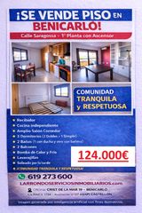 Appartement  Carrer de saragossa. Benicarló, amplio piso con ascensor en calle saragossa
