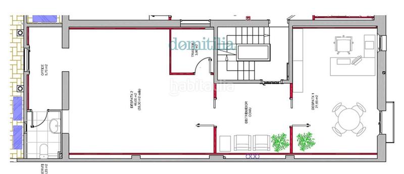 Foto 144b452b-c753-4d34-90b7-c99fbffa99b5. Lloguer oficina a del gas 4 a Centre Sabadell