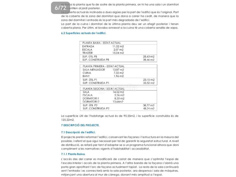 Foto c81889fb-5d15-464b-b005-b32a3813100e. Casa  para rehabilitar en el vendrell zona tancat en Vendrell (El)