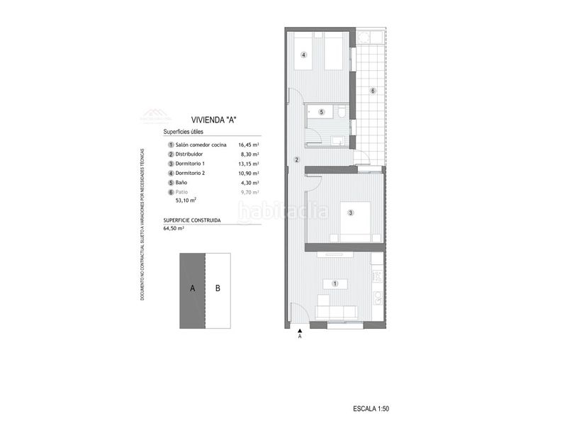 Foto a5f36e9c-5654-46b6-bcfa-02ebf6a40443. Piso  2 habitaciones venta en Pescadores Mazarrón