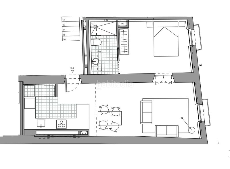 Foto 08e60cd8-6e5a-48fb-86b9-27f751ea4e2e. Location appartement avec chauffage dans Centre-Barri Vell Girona