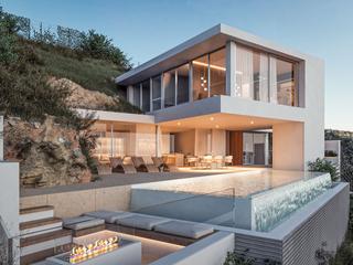 Casa a Centro. Lujosa villa con increíbles vistas al mar en benalmádena.