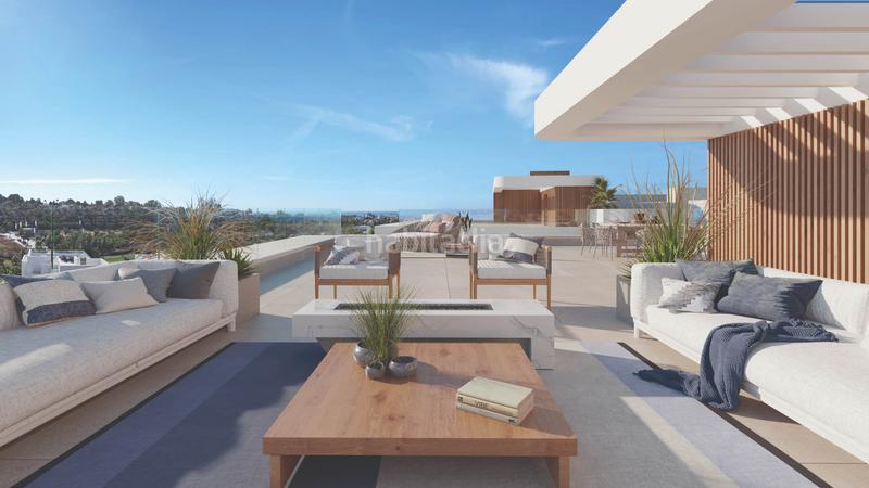 Foto ee31ad43-5943-4283-ac6b-c59f430019f1. Casa pareada nuevo desarrollo, nueva marca, 4 dormitorios casas semiconjuntas, golf, el paraíso, el campanario, atalaya. en Estepona
