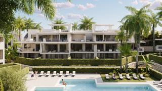 Attique à Bahía Dorada. Nuevo desarrollo, estepona, nuevos apartamentos, piscina, jardin