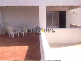 Etagenwohnung in Ciutadella. Primer piso con terraza en calan blanes