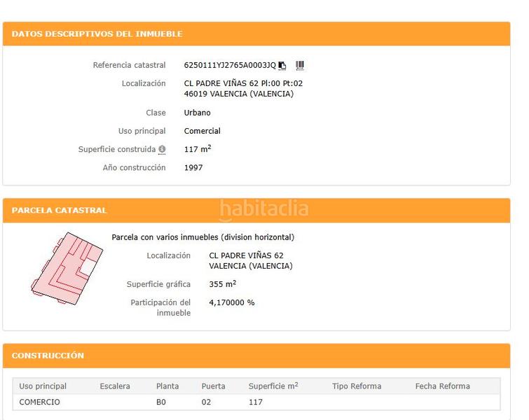 Foto c5c5a41a-5a72-47cd-8508-290bf6d02632. Local commercial dans carrer del pare viñas 62 dans Valencia