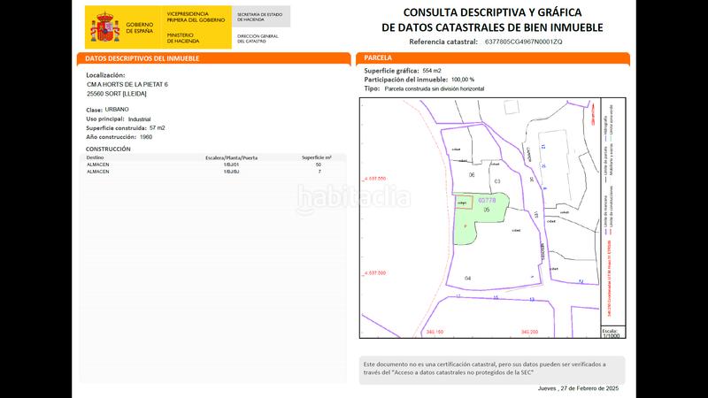 Foto 0795adfc-be53-4463-b894-36e5c06ea0fc. Terrain industriel dans Sort