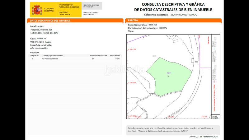 Foto a31f1a34-f92a-48bc-b823-64acacc17334. Finca rústica terreny rústic en Sort