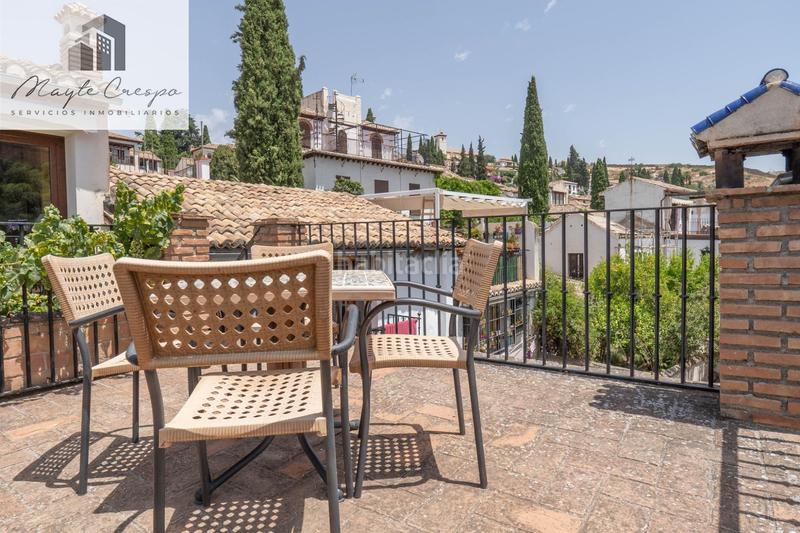 Foto 1ef7f641-887c-4304-8a8b-d75c5d2a999f. Casa dos maravillosas casas en el albaicín con vistas panorámicas a la alhambra en Granada