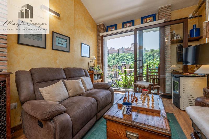 Foto 9d0a775f-1454-4c9c-8746-e046c4a62784. Casa dos maravillosas casas en el albaicín con vistas panorámicas a la alhambra en Granada