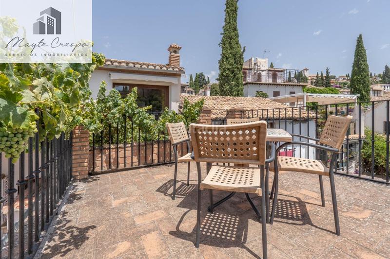 Foto a65e7b91-200e-439d-b806-afd8b1cbb9a6. Casa dos maravillosas casas en el albaicín con vistas panorámicas a la alhambra en Granada